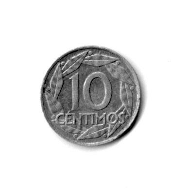 Moneda antigua de 10 céntimos de 1959