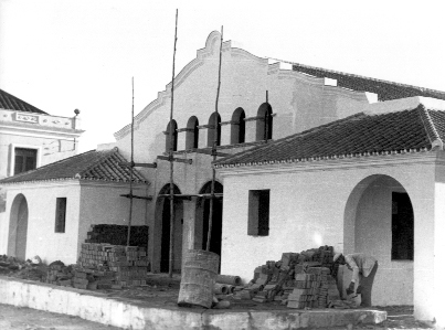 Obras del Mercado Municipal 1949