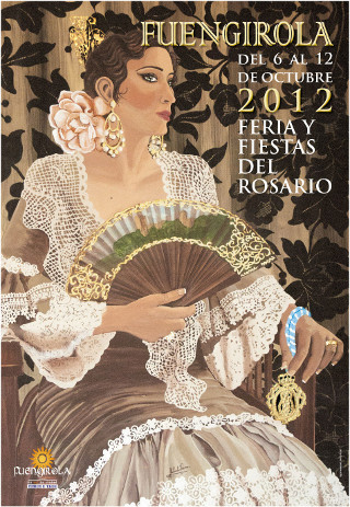 Cartel de la feria del Rosario 2012