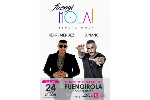 Concierto de Henry Méndez y Dj Nano en Fuengirola