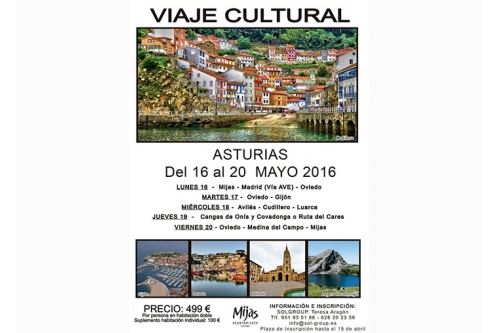Viaje Cultural Mijas Asturias 16 - 20 Mayo 2016